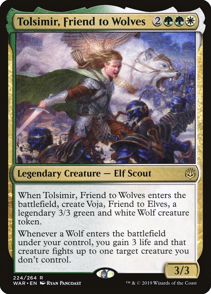 Tolsimir Friend to Wolves