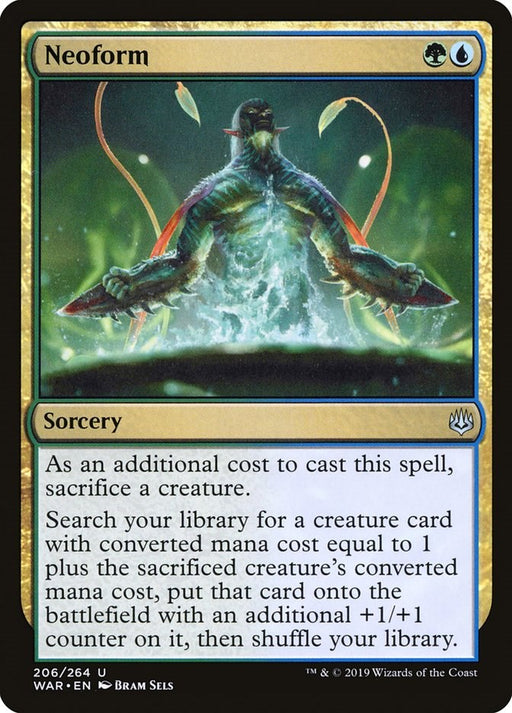 Neoform - War of the Spark #206 Magic: The Gathering card