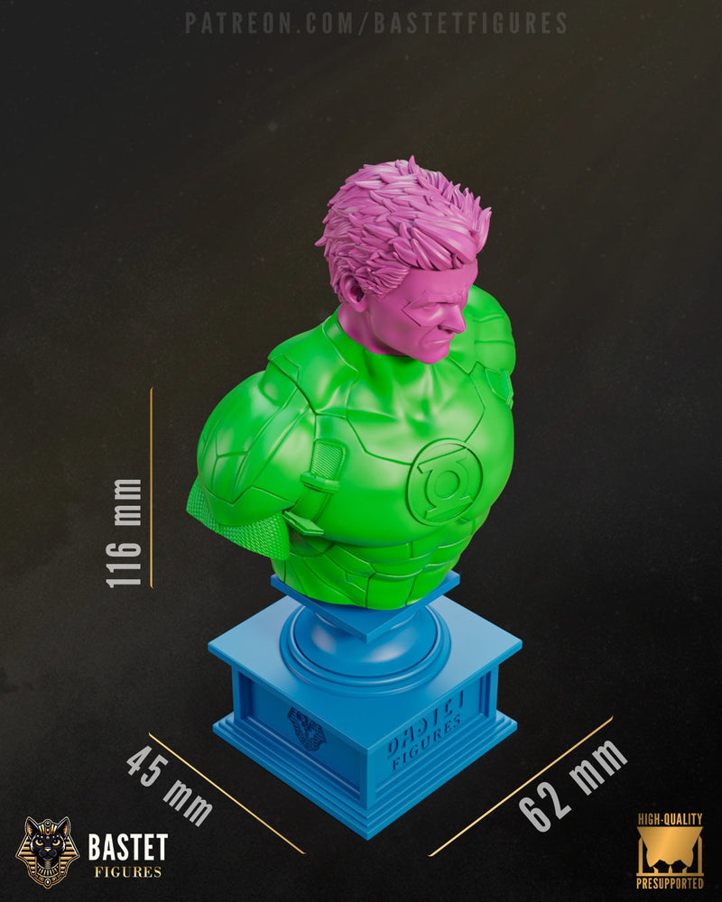 Green Lantern - DC Comics - 1:8 Scale Figure & Bust
