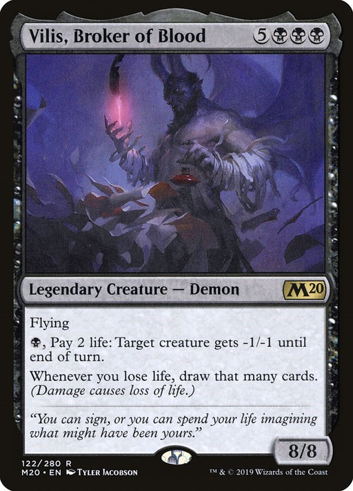 Vilis Broker of Blood