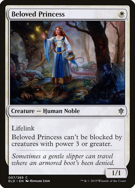 Beloved Princess - Throne of Eldraine #7 Magic: The Gathering card