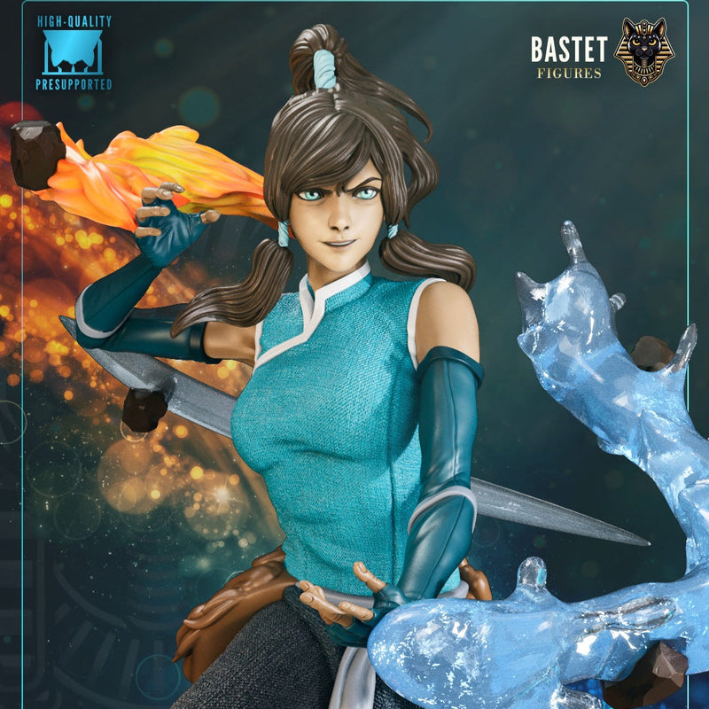 Korra - Avatar - The Last Airbender - 1:8 Scale Figure & Bust
