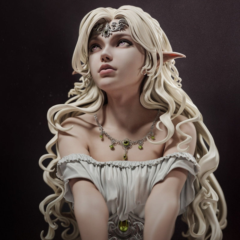 Elf Princess - Zelda Inspired - 1:6, 1:9 Scale Figures & Bust