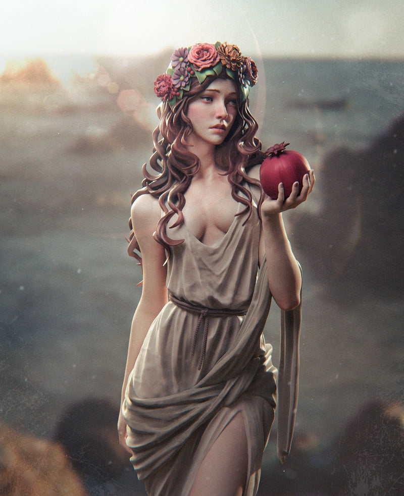 Persephone - Greek Goddess - 1:6, 1:9 Scale Figures & Bust