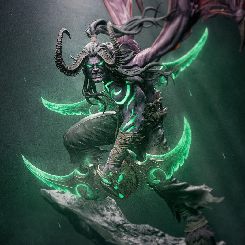 Illidan - Warcraft - 1:6, 1:9 Scale Figures