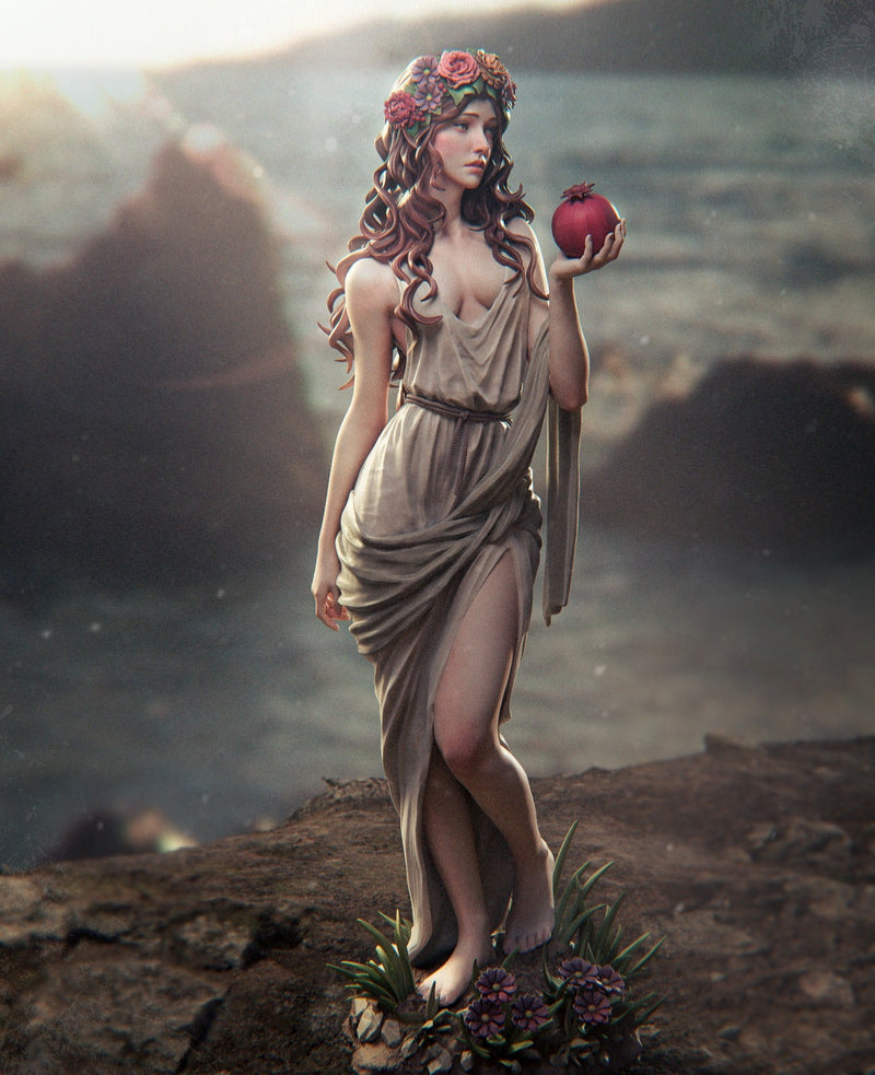 Persephone - Greek Goddess - 1:6, 1:9 Scale Figures & Bust