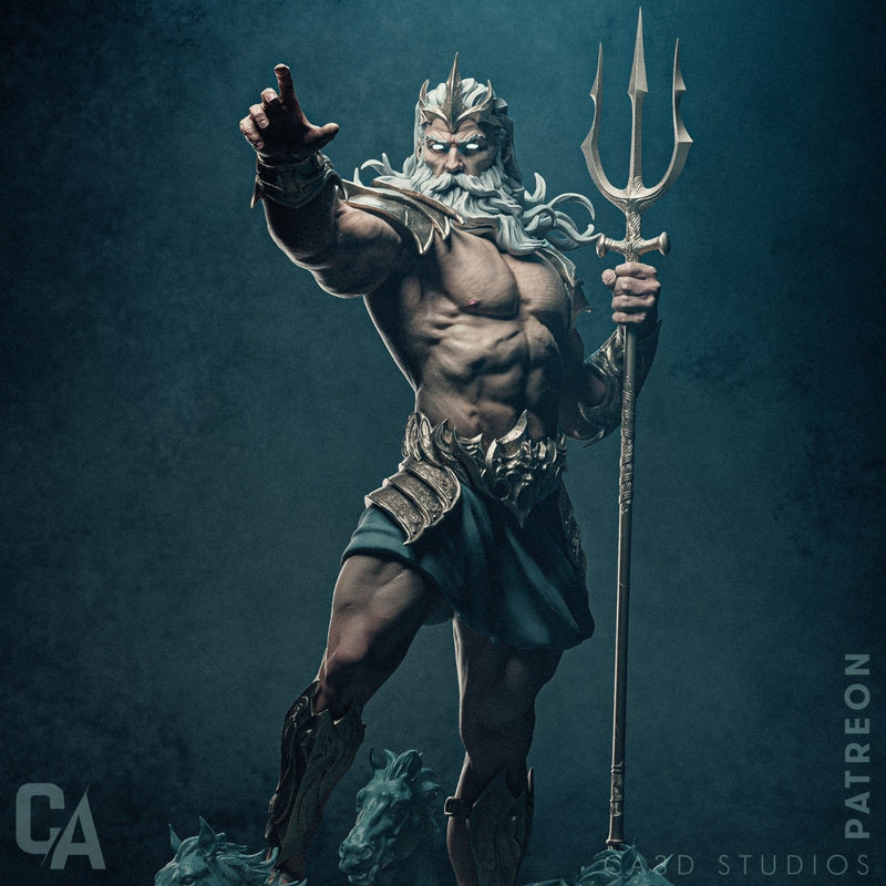 Poseidon - Greek God - 1:6 & 1:9 scale Figures