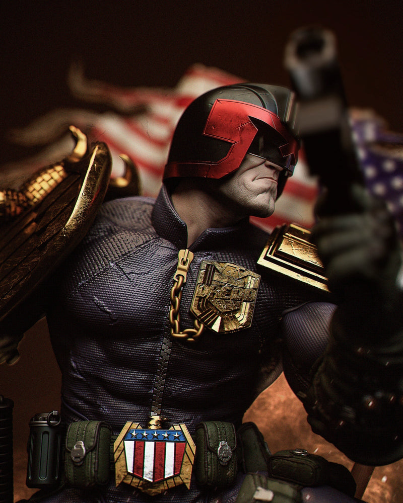 Judge Dredd - IDW Publishing - 1:6, 1:9 Scale Figures & Bust