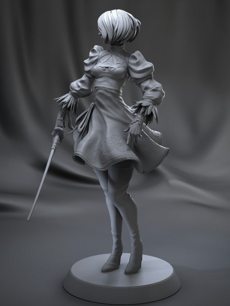 YoRHa No.2 Type B - Nier Automata (SFW/NSFW 18+ Only) - 1:6 Scale Figures
