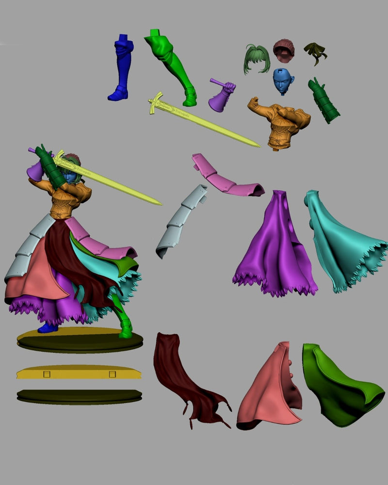 Saber - Fate/Stay Night - 1:6, 1:9 Scale Figures & Bust