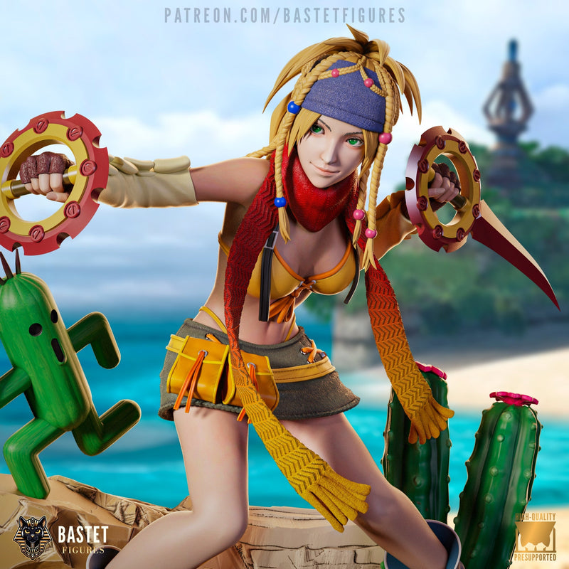 Rikku - Final Fantasy X - 1:8 Scale Figure & Bust