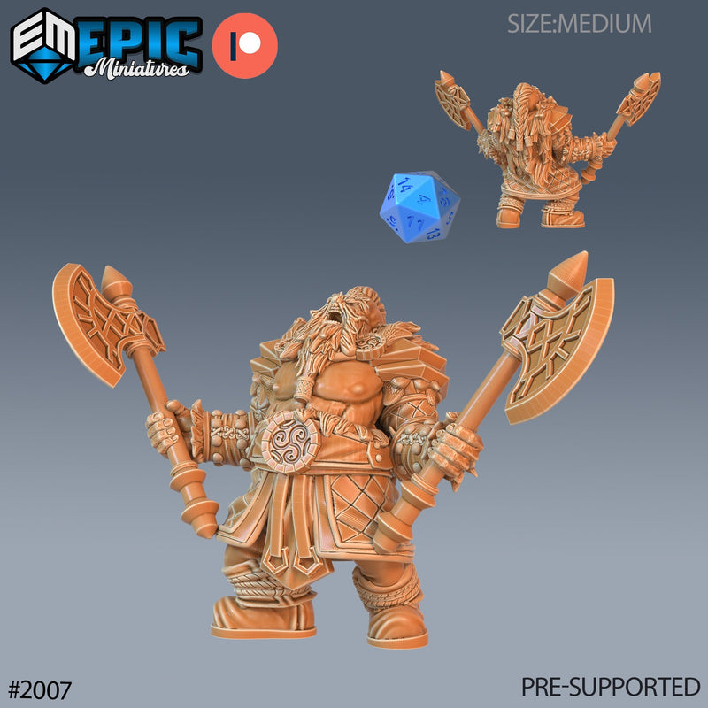 Dwarven Army – Fantasy Dwarf Miniature Troop
