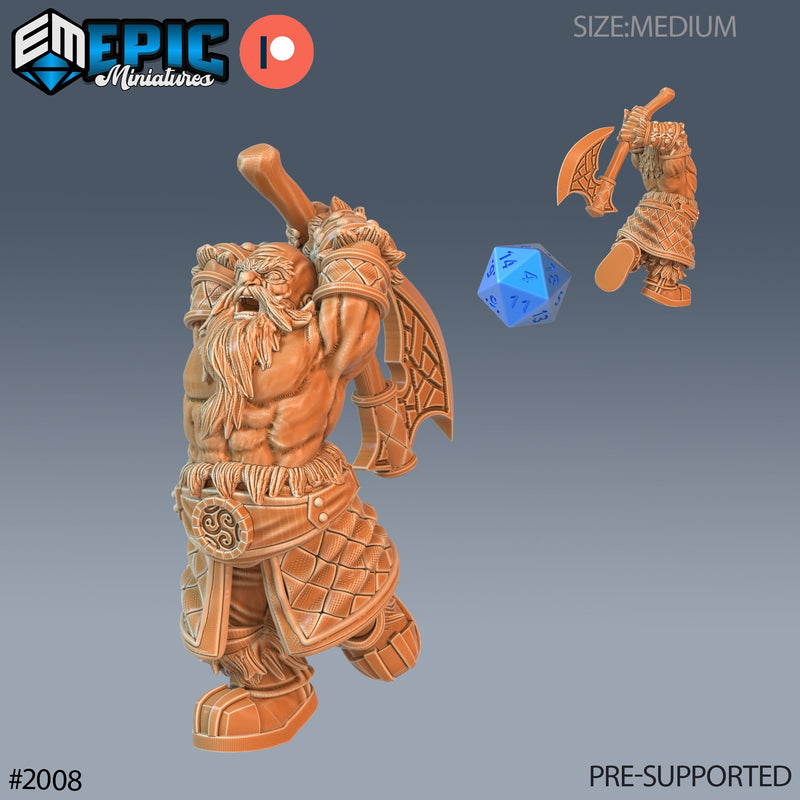 Dwarven Army – Fantasy Dwarf Miniature Troop