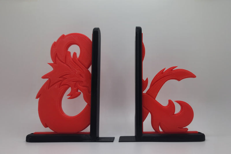 3D D&D Book Ends
