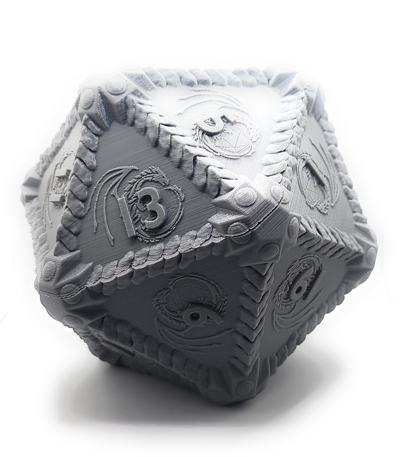3D D20 Dice Bucket w/ Lid