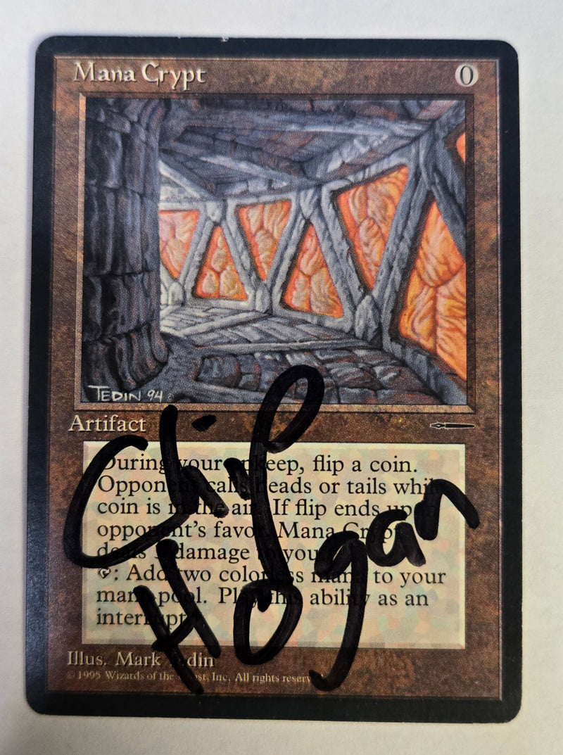 Mana Crypt [MEDIA - N/A] (Signed Chip Hogan)