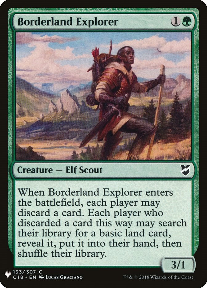 Borderland Explorer - The List Reprints #133 Magic: The Gathering card