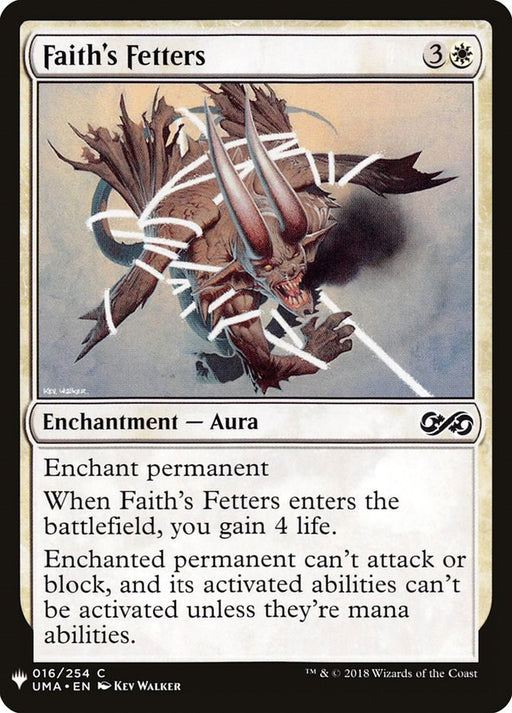 Faiths Fetters