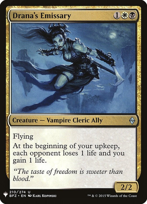 Dranas Emissary