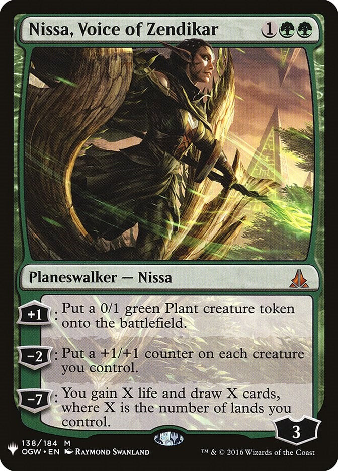 Nissa Voice of Zendikar