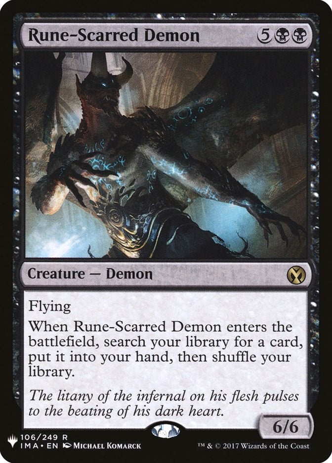 Rune Scarred Demon