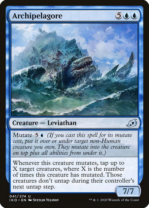 Archipelagore - Ikoria: Lair of Behemoths #41 Magic: The Gathering card