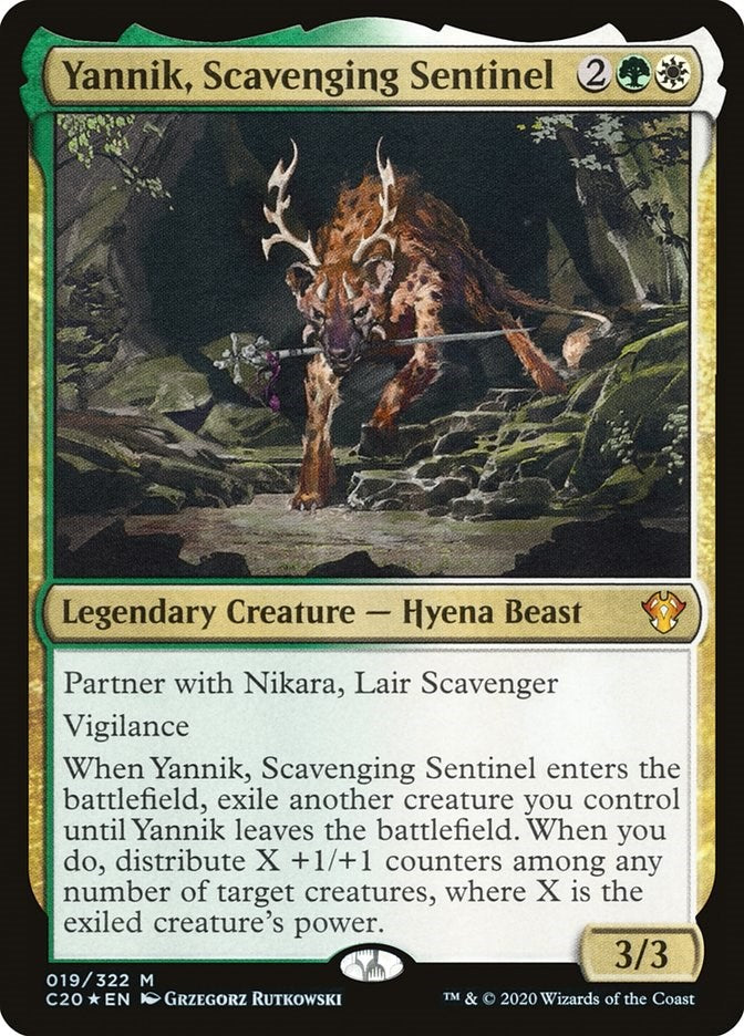 Yannik Scavenging Sentinel