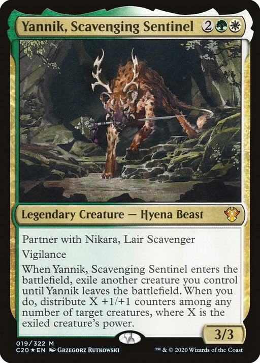Yannik Scavenging Sentinel