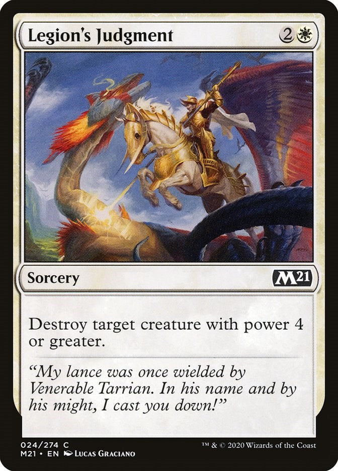 Legions Judgment