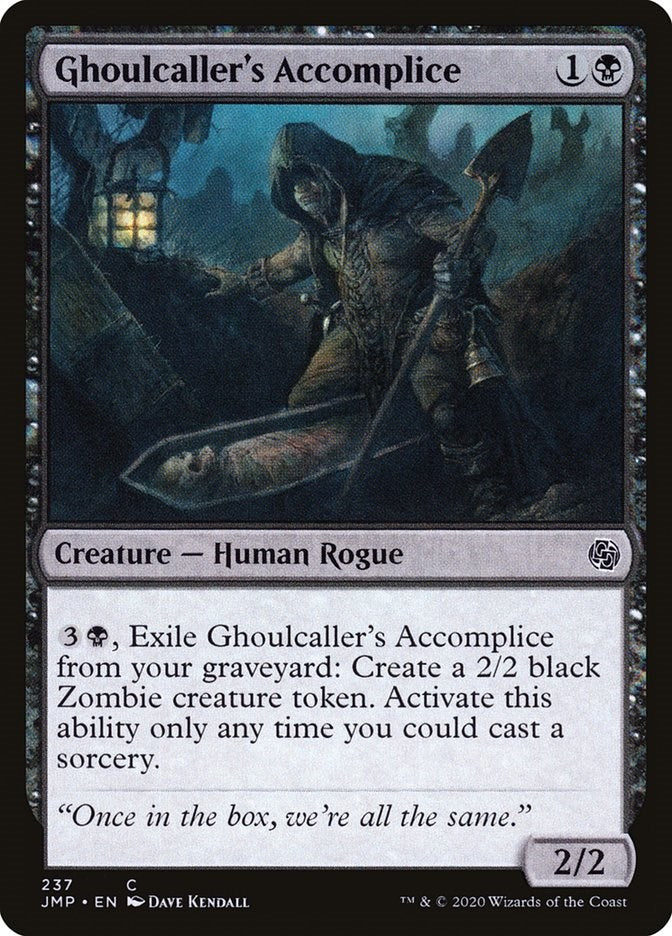 Ghoulcaller's Accomplice - Jumpstart #237 Magic: The Gathering card