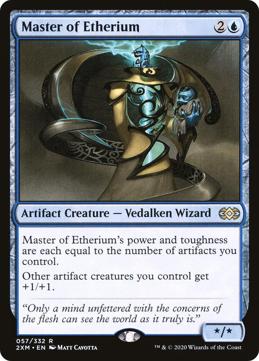 Master of Etherium - Double Masters #57 Magic: The Gathering card