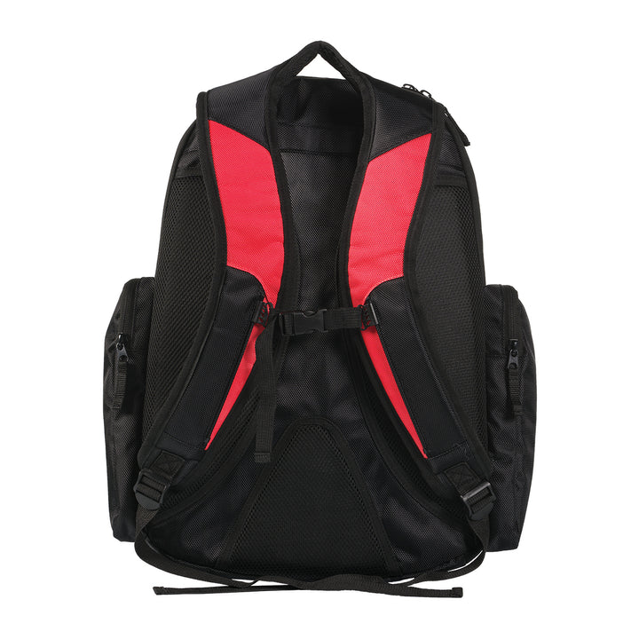 Black/Red Large Backpack