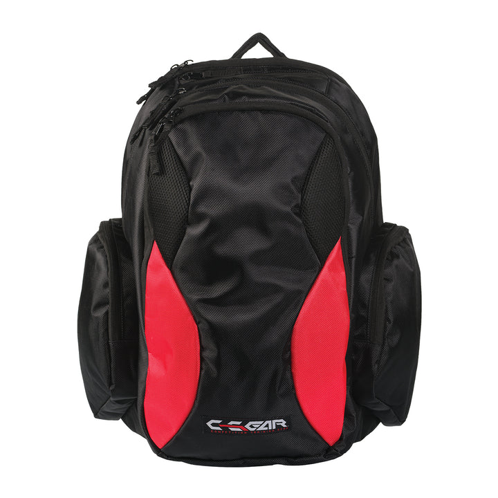 Black/Red Large Backpack