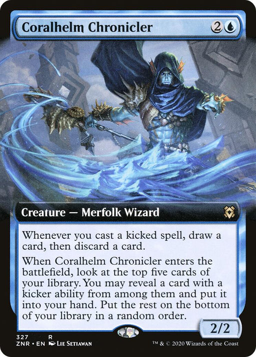Coralhelm Chronicler Extended Art