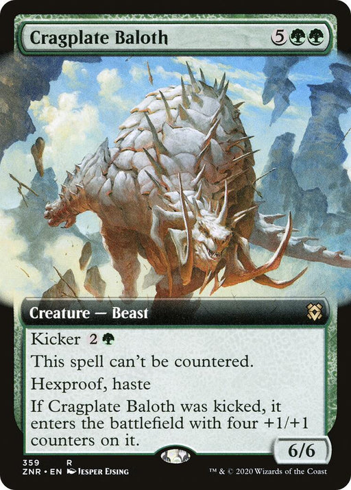 Cragplate Baloth Extended Art