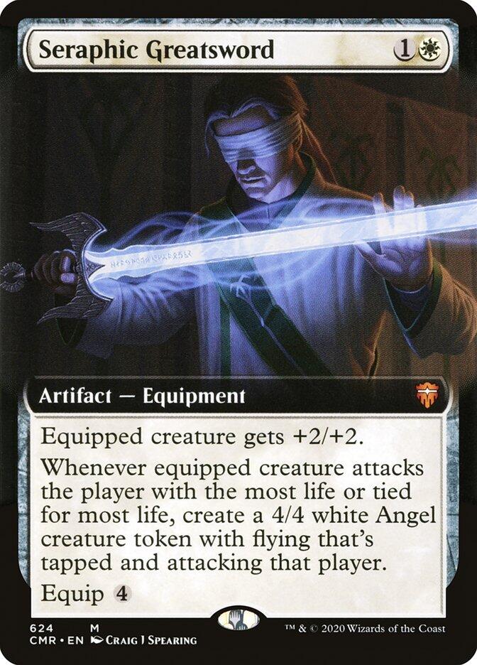 Seraphic Greatsword Extended Art