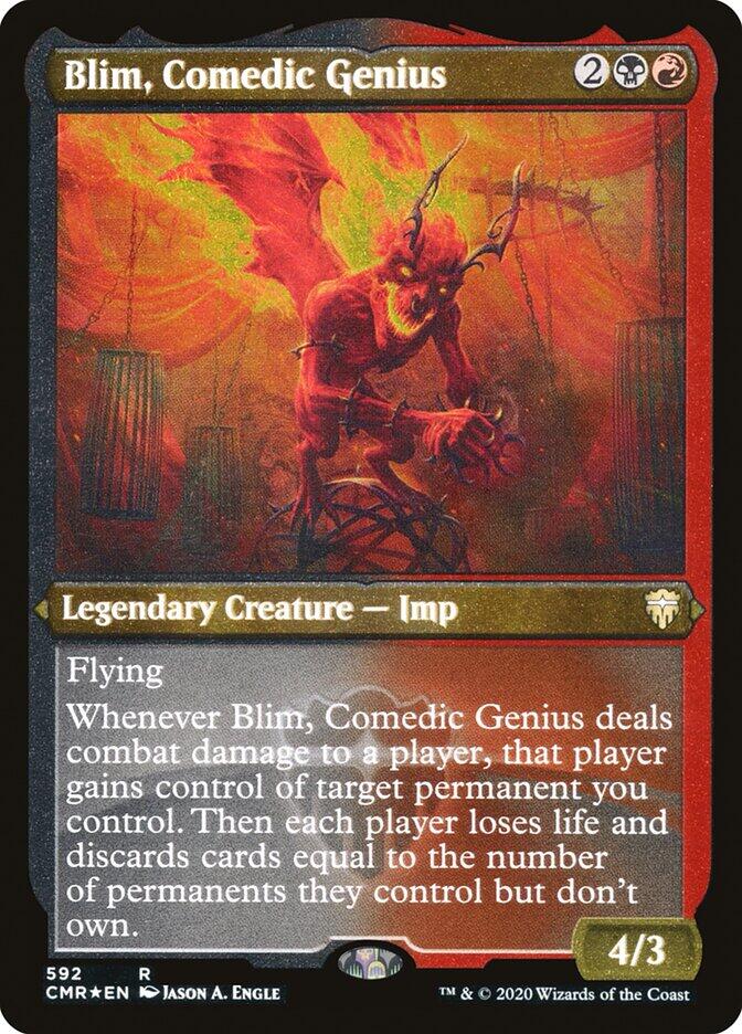 Blim Comedic Genius Foil Etched