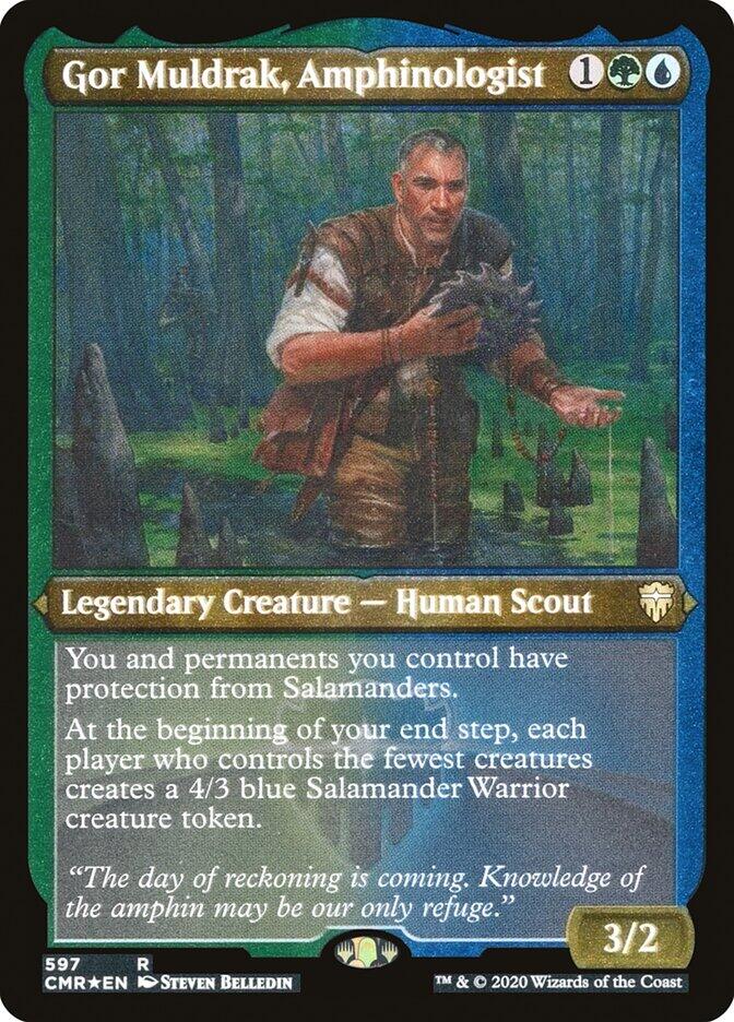 Gor Muldrak Amphinologist Foil Etched