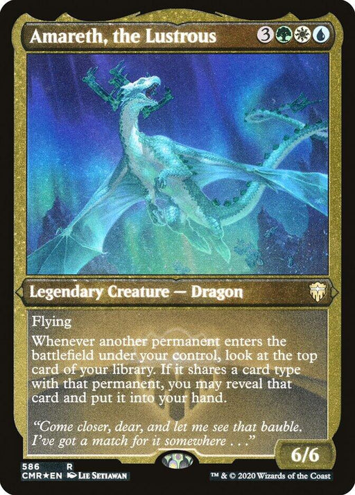 Amareth the Lustrous Foil Etched