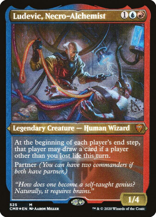 Ludevic Necro Alchemist Foil Etched