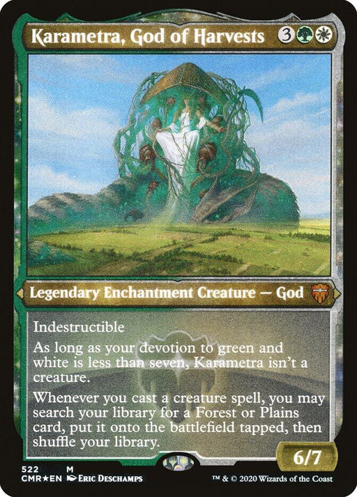 Karametra God of Harvests Foil Etched