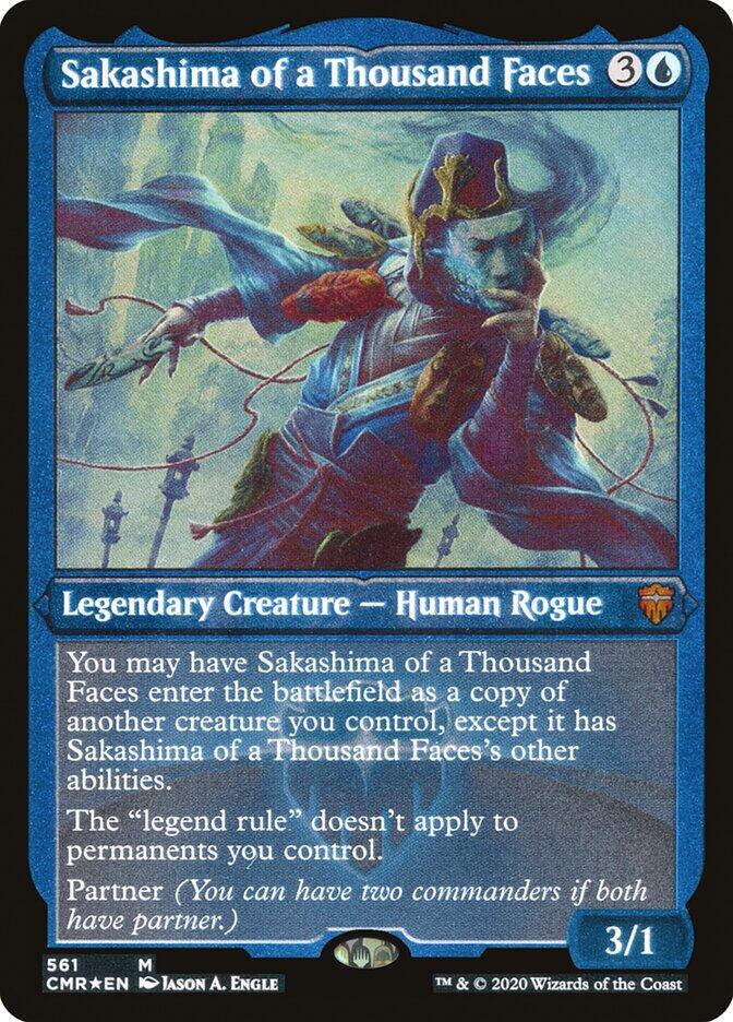 Sakashima of a Thousand Faces Foil Etched