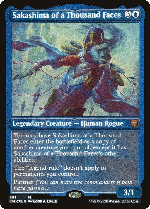 Sakashima of a Thousand Faces Foil Etched