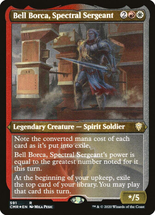Bell Borca Spectral Sergeant Foil Etched
