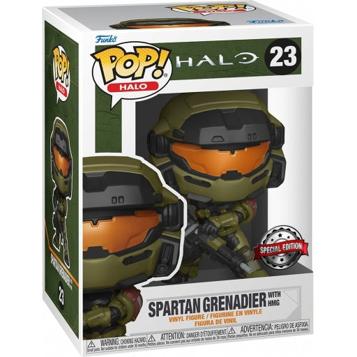 Funko POP! Games: Halo Infinite - Spartan Grenadier with HMG