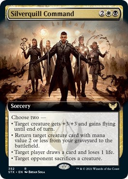 Silverquill Command Extended Art