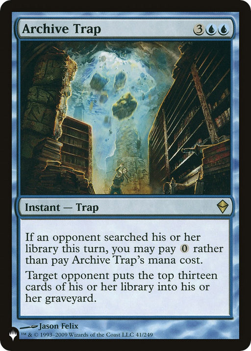 Archive Trap - The List Reprints #41/249 Magic: The Gathering card