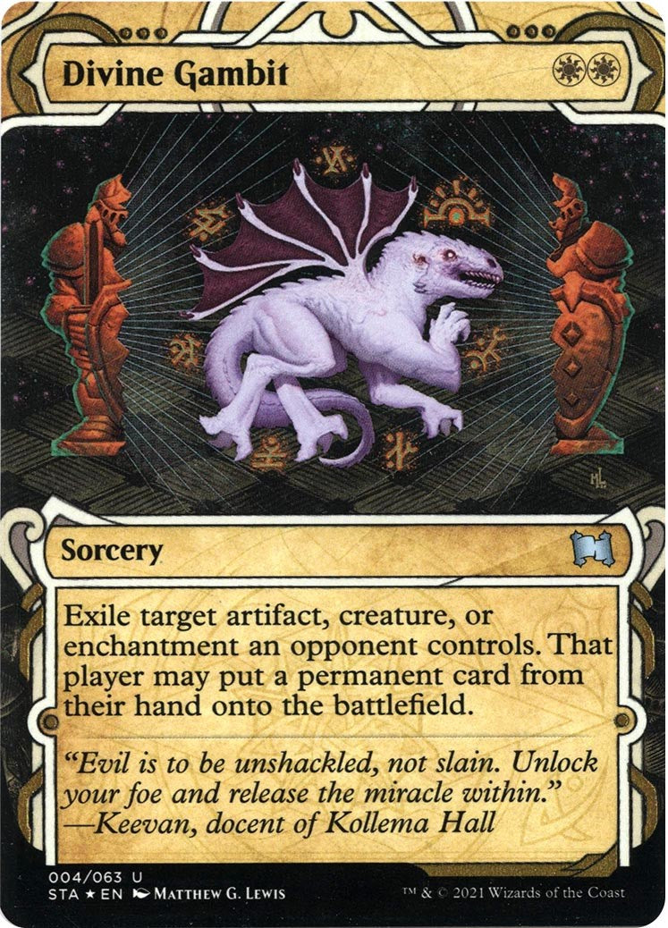Divine Gambit (Foil Etched)
