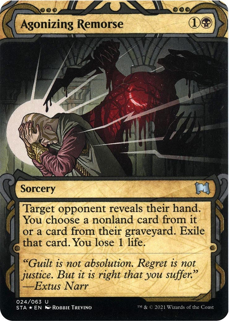 Agonizing Remorse Foil Etched