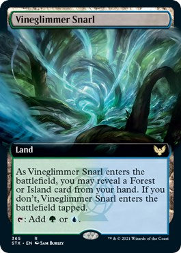 Vineglimmer Snarl Extended Art